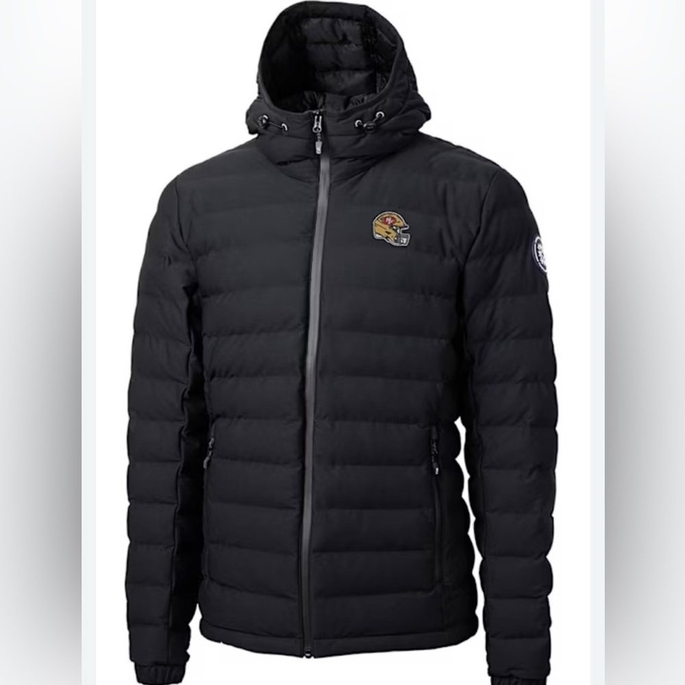 Cutter & Buck Men’s 49ers Puffer Jacket – Size S – EUC